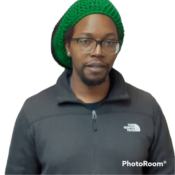 New made to order Rasta slouch hat - Picture 2 of 2